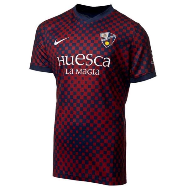 Heimtrikot Thailand SD Huesca 2021-2022 Günstige Fußballtrikots